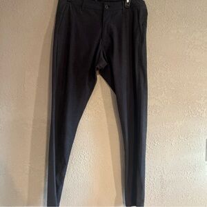 Vuori Men's Dark Gray Pants Zip Up Casual Performance Athletic 30x31